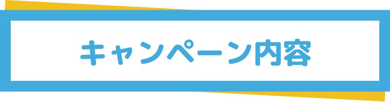 キャンペーン内容