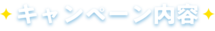 キャンペーン内容