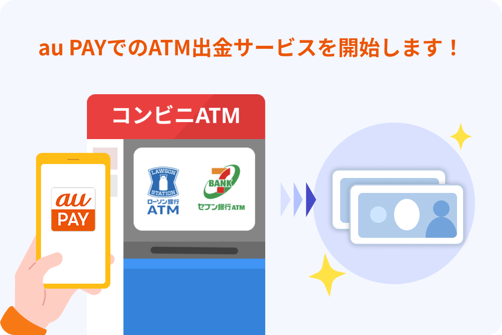 au PAYがコンビニATMから出金可能に！au PAY 残高の出金・送金方法まとめ