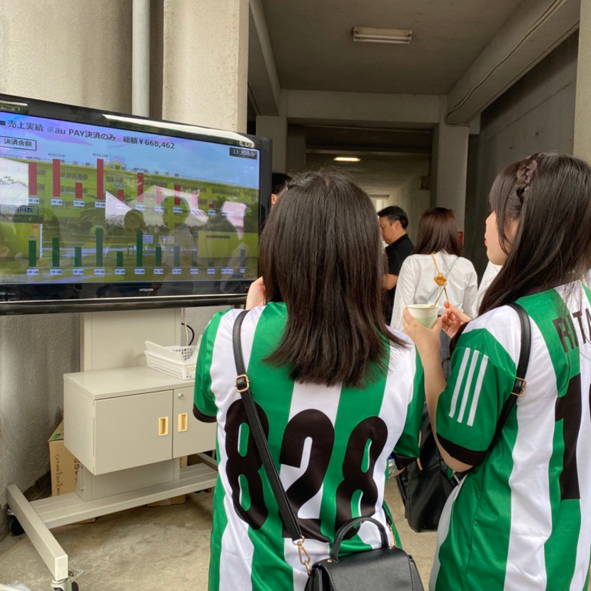 au PAYキャッシュレス学園祭で学園祭をミライの学びの場に