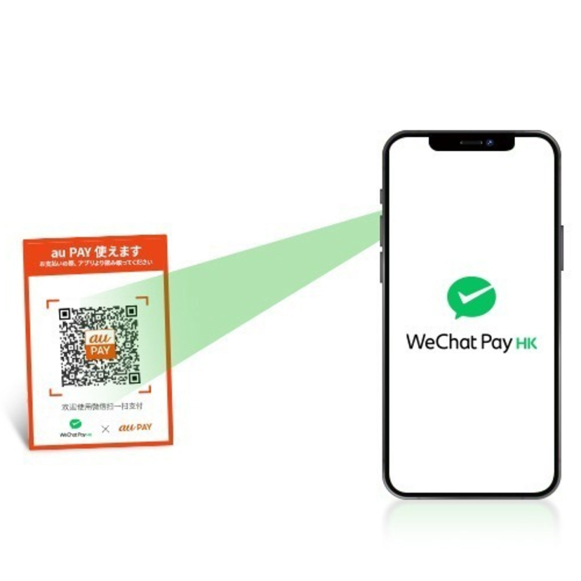 au PAY、「WeChat Pay HK」との連携を開始！WeChat Payに加え香港ユーザーにも展開、拡大するインバウンド需要に対応