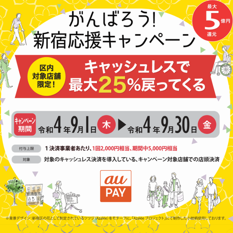 2022年9月】au PAYのおトクなキャンペーンまとめ