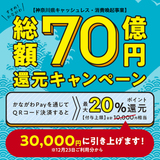  【自治体キャンペーン】かながわPayアプリからau PAYを利用するとお支払いの最大20％が戻ってくる（神奈川県）