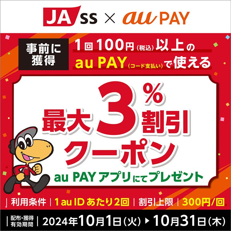 au - auキャッシュクーポン 3枚 20989-72-